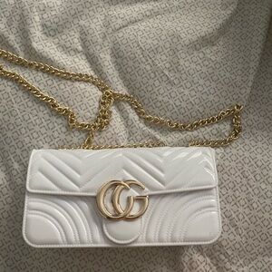 White Designer Dupe Bag